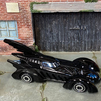 Loose Hot Wheels - Batman Batmobile Batman Forever Car - Black