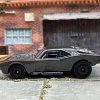Loose Hot Wheels - Batman Batmobile - Dark Gray