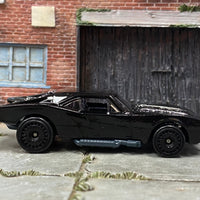 Loose Hot Wheels - Batman Batmobile Gotham Version - Gloss Black