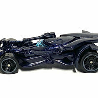 Loose Hot Wheels - Batman Batmobile Justice League - Dark Blue