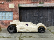 Loose Hot Wheels - Batman Batmobile Justice League - White