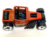 Loose Hot Wheels - Bone Shaker Hot Rod Truck - Orange 7