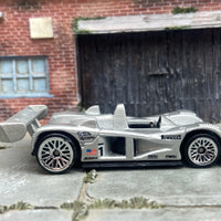 Loose Hot Wheels: Cadilac LMP Race Car - Silver