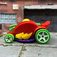 Loose Hot Wheels: Car-De-Sada Taco Car - Red and Purple