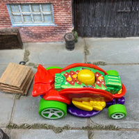 Loose Hot Wheels: Car-De-Sada Taco Car - Red and Purple