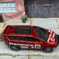 Loose Hot Wheels - Chrysler Pacifica - Dark Red 8
