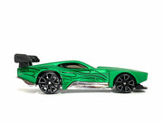 Loose Hot Wheels - Count Muscula - Green and Black with Flames