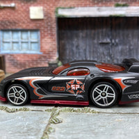 Loose Hot Wheels - Dodge Viper GTS-R - Satin Black, Silver and Red
