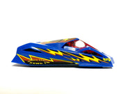Loose Hot Wheels - Dragon Style Kung Fu Race Car - Blue