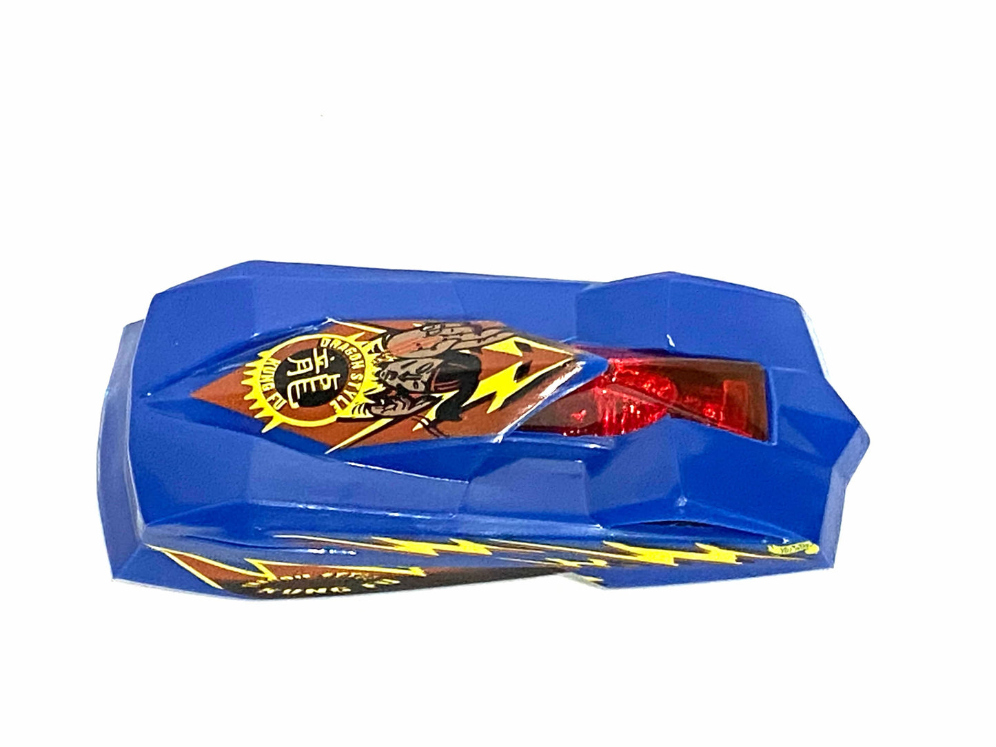 Loose Hot Wheels - Dragon Style Kung Fu Race Car - Blue