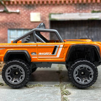 Loose Hot Wheels Ford Bronco 4×4 Dressed in Orange HWGRFX Livery