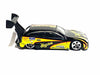 Loose Hot Wheels - Ford Focus Race Car - Black and Yellow Maguires