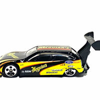 Loose Hot Wheels - Ford Focus Race Car - Black and Yellow Maguires
