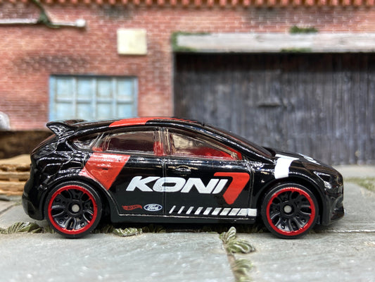 Loose Hot Wheels - Ford Focus RS - Koni Black Livery