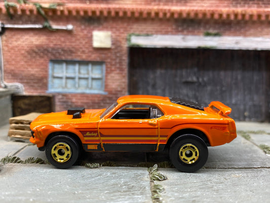 Loose Hot Wheels - Ford Mustang Mach 1 - Orange