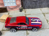 Loose Hot Wheels Ford Mustang Mach 1 Dressed in Red, White and Blue Captain America Livery