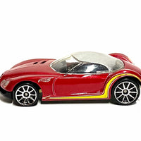 Loose Hot Wheels - Golden Arrow - Red, Gold and Siver