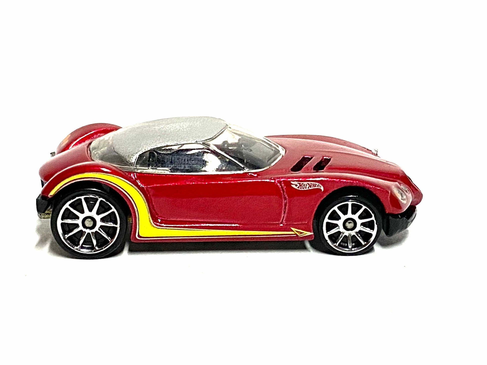 Loose Hot Wheels - Golden Arrow - Red, Gold and Siver