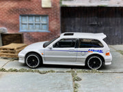 Loose Hot Wheels Honda Civic EF - Greddy White