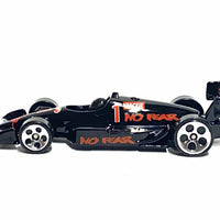 Loose Hot Wheels - Hot Wheels 500 Indy Car - Black and Red No Fear 1