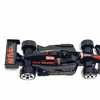 Loose Hot Wheels - Hot Wheels 500 Indy Car - Black and Red No Fear 1