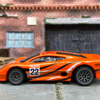 Loose Hot Wheels Jaguare XJ220 Dressed in Orange