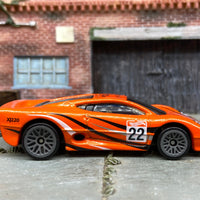Loose Hot Wheels Jaguare XJ220 Dressed in Orange