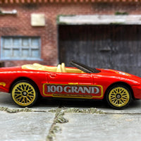 Loose Hot Wheels Jaguare XK8 - 100 Grand Red