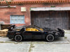 Loose Hot Wheels - Knight Rider KITT Super Pursuit Mode TV Series Car - Black