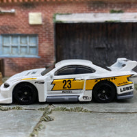 Loose Hot Wheels - LB Super Silhouette Nissan Silvia S15 - White and Yellow LBWK