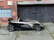 Loose Hot Wheels - Lotus Elise 340R - Silver and Black