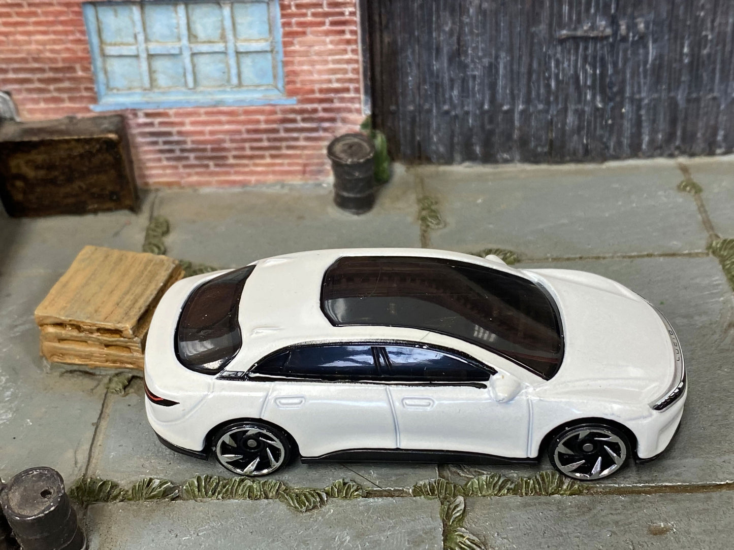 Loose Hot Wheels - Lucid Air - White
