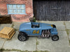 Loose Hot Wheels - Max Steel Hot Rod - Blue Gray 54