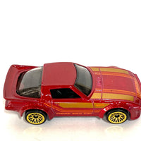 Loose Hot Wheels - Mazda RX-7 - Dark Red and Gold