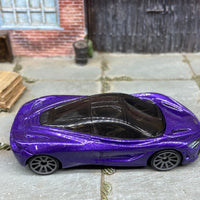 Loose Hot Wheels: McLaren 720S Dressed in Purple
