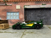 Loose Hot Wheels - McLaren Elva - Green and Yellow