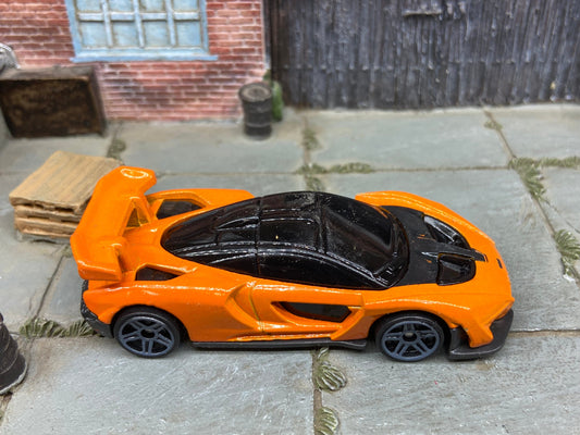 Loose Hot Wheels: McLaren Senna Dressed in Orange