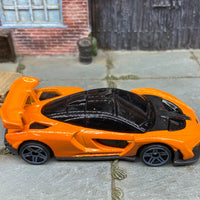 Loose Hot Wheels: McLaren Senna Dressed in Orange