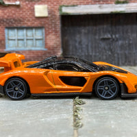 Loose Hot Wheels: McLaren Senna Dressed in Orange
