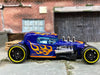 Loose Hot Wheels Mod Rod Hot Rod Dressed in Blue with Flames