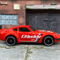 Loose Hot Wheels - Nissan Fairlady Z - Red, Black, White and Gray 94
