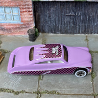 Loose Hot Wheels - Pearl Passion - Purple Checkered Flag Hot Rod