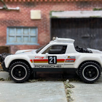 Loose Hot Wheels Porsche 914 Safari Dressed in White