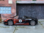 Loose Hot Wheels - Porsche 918 Spyder - Black and Red 4