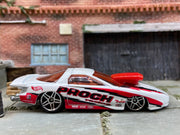 Loose Hot Wheels Pro Stock Pontiac Firebird Dressed in White, Red and Black Proch Racing Livery