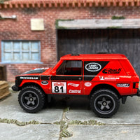 Loose Hot Wheels Range Rover Classic in Red 81 Off Road