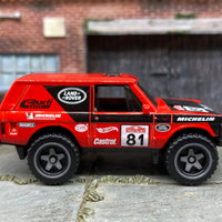 Loose Hot Wheels Range Rover Classic in Red 81 Off Road