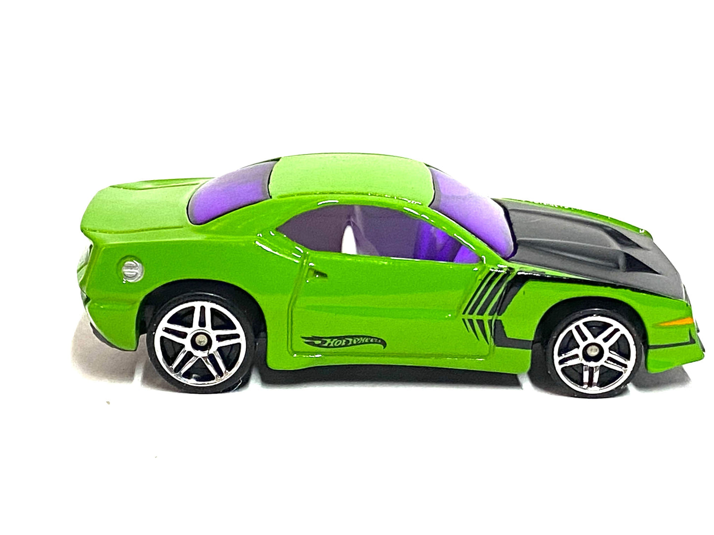 Loose Hot Wheels - Rapid Transit - Green and Satin Black