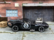 Loose Hot Wheels - Rodger Dodger - Black and White 8 Ball