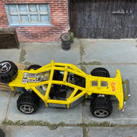 Loose Hot Wheels - Roll Cage Off Road Sandrail - Yellow